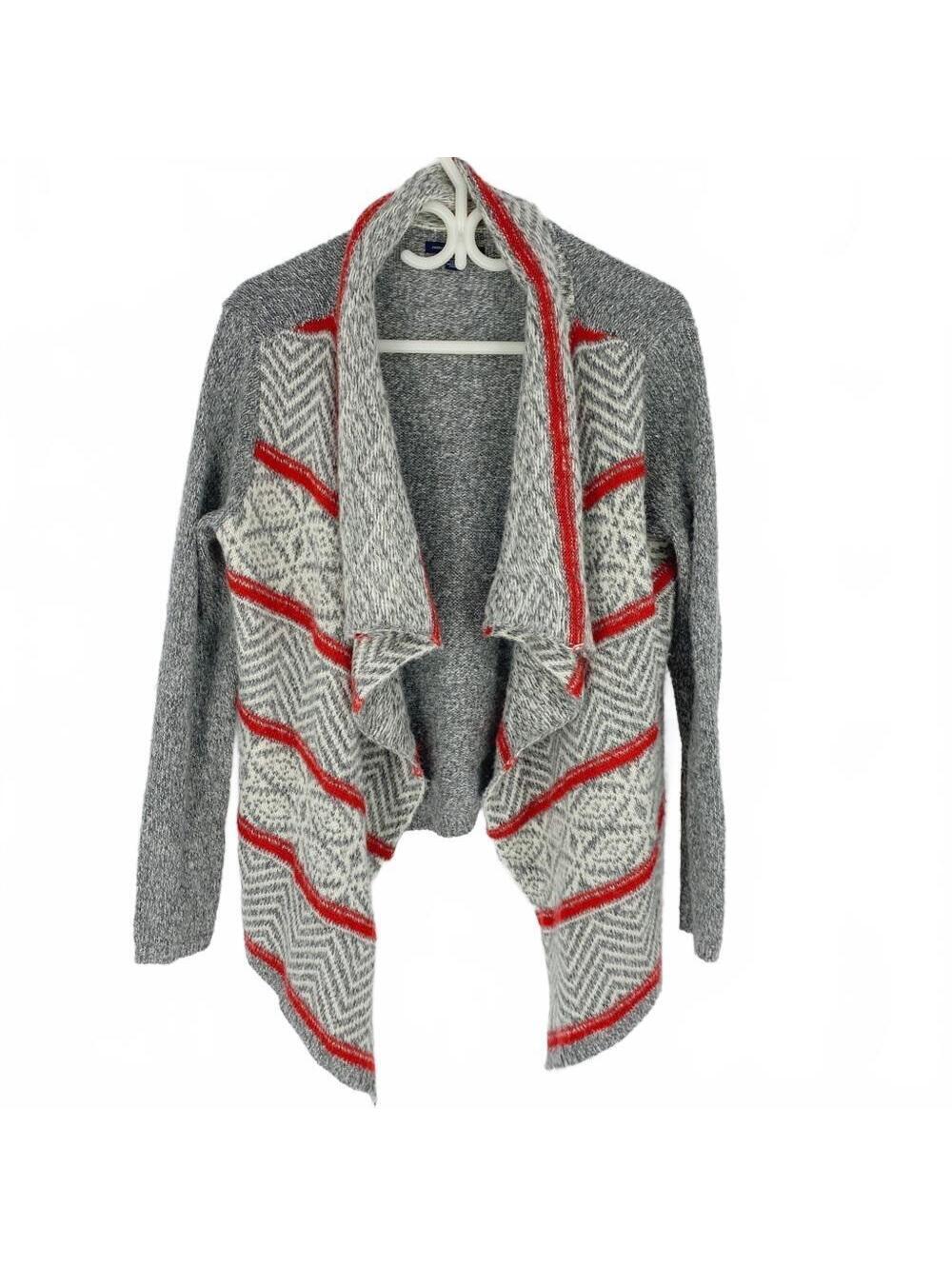 American Eagle Blanket Knit Cardigan Open Front Southwestern Medium